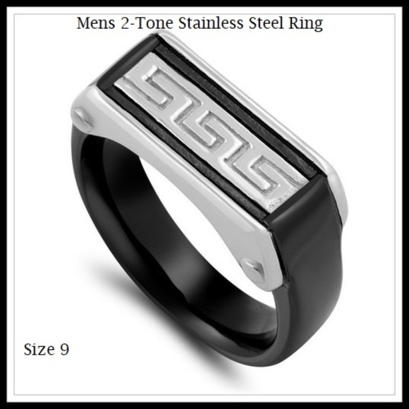 Other - Men's 2-Tone Stainless Steel Ring
